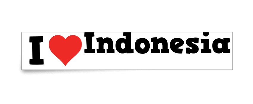 i love indonesia i love indonesia